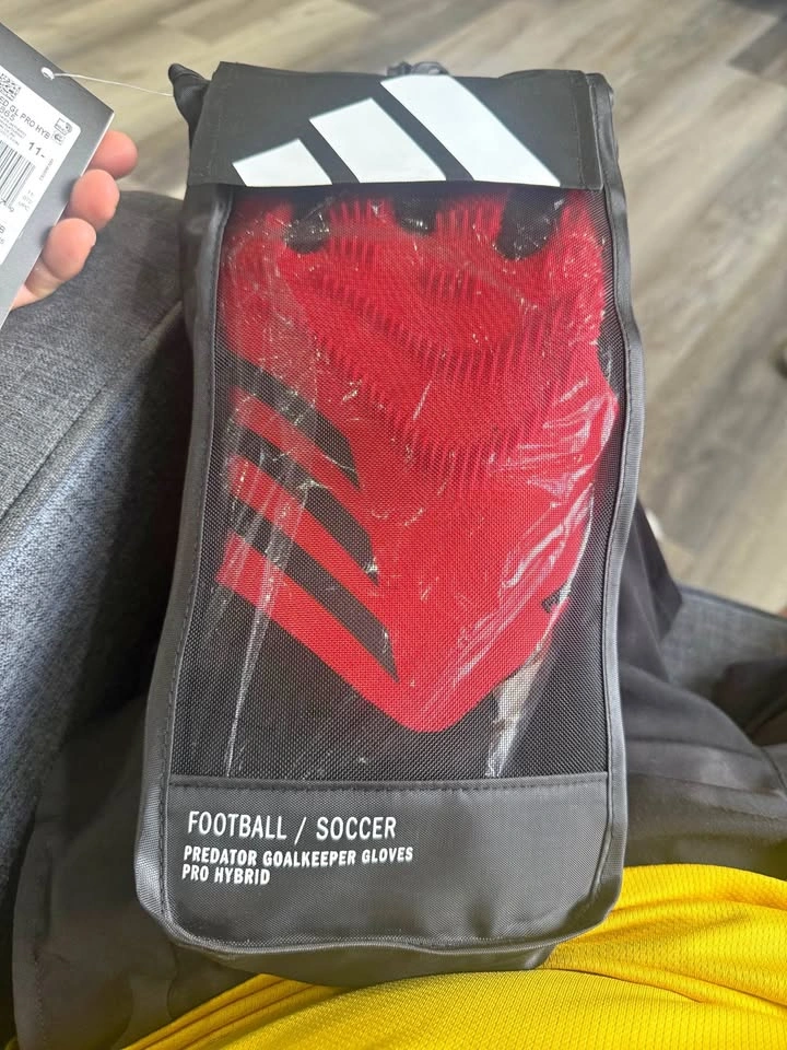 Adidas Predator GL Pro Hybrid Goalkeeper gloves Size 11.5