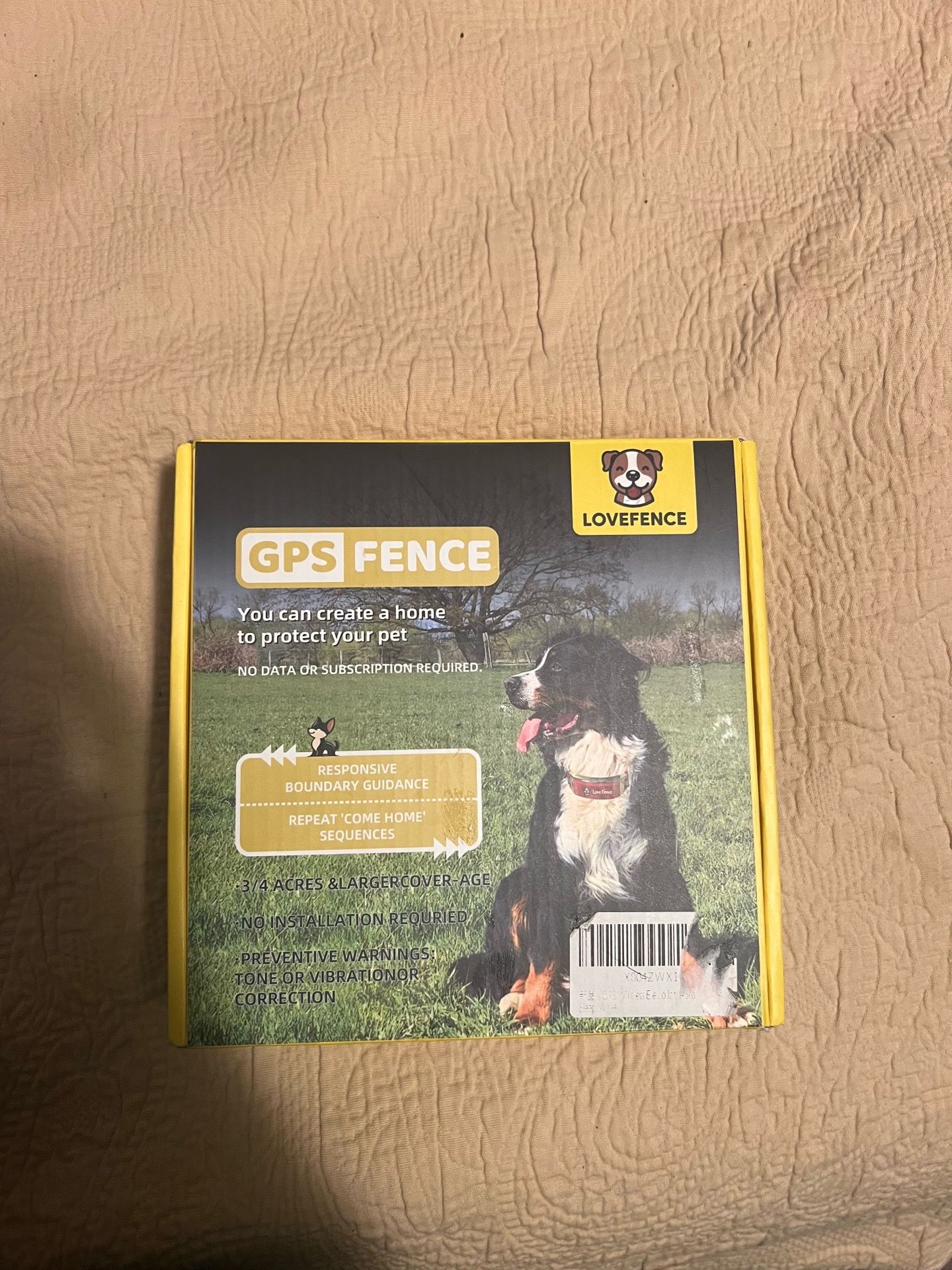 GPS fence for dogs