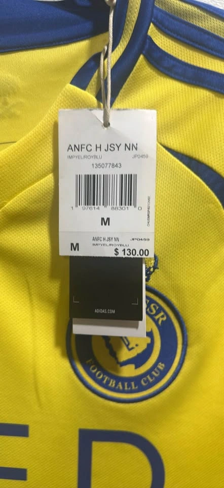 Adidas Al Nassr FC 24/25 CR7 Home Jersey - photo 2