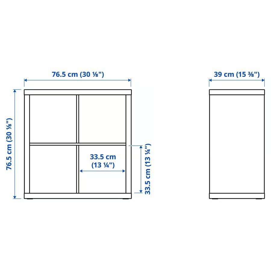 IKEA KALLAX Shelf Unit White - photo 3