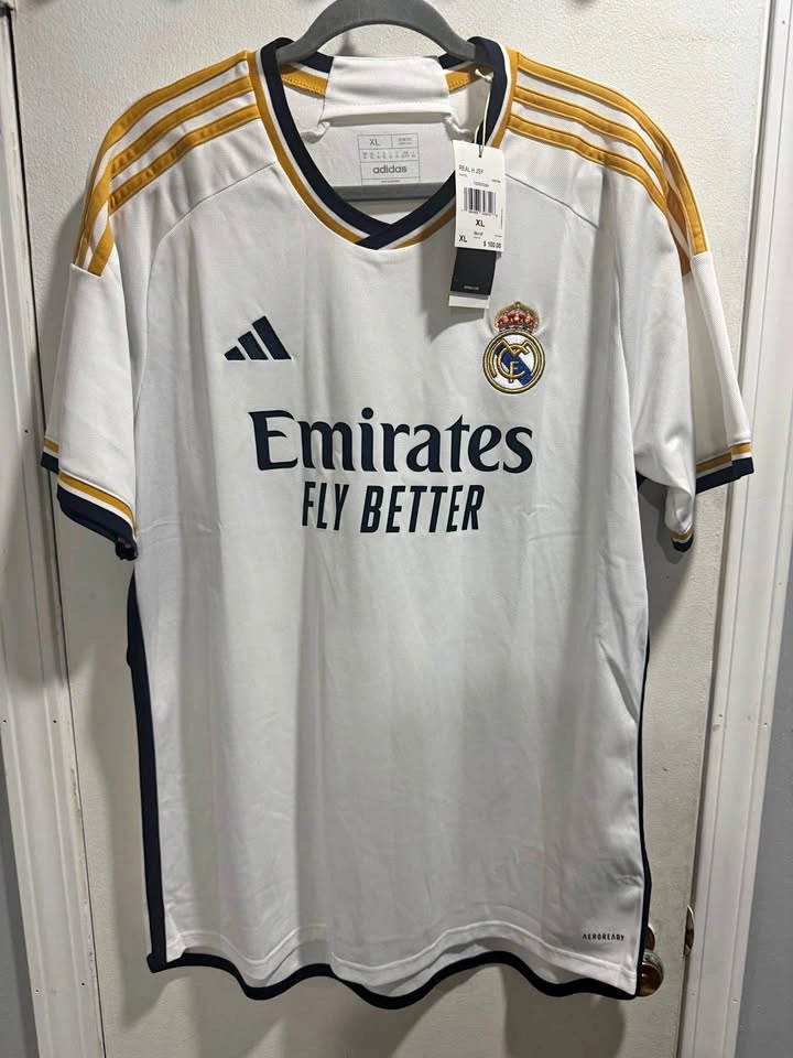 Adidas Real Madrid 23/24 Home Jersey Fan version