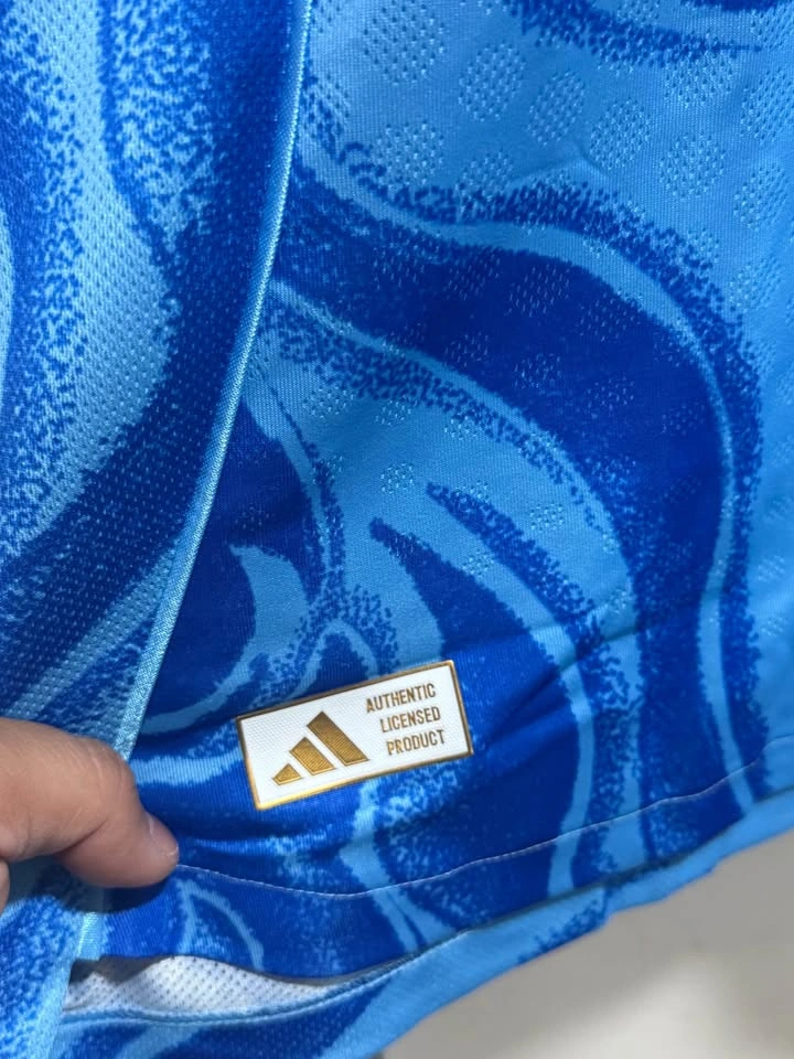XXL Tigres UANL adidas 2025/26 Away Authentic Jersey - Blue - photo 3