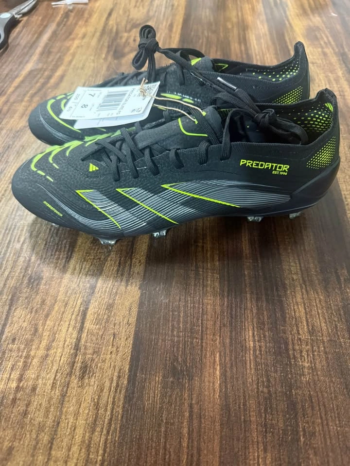 Adidas Predator Elite FG Cleats “Electric Stealth Pack” Mens Siz - photo 2