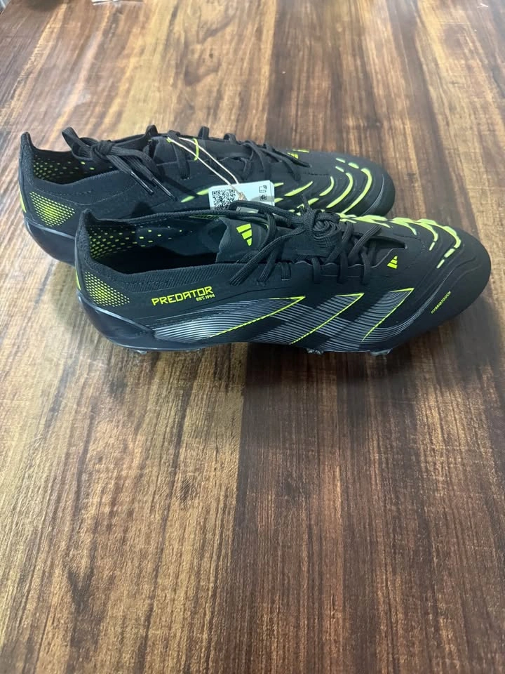 Adidas Predator Elite FG Cleats “Electric Stealth Pack” Mens Siz - photo 3