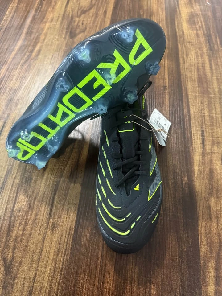 Adidas Predator Elite FG Cleats “Electric Stealth Pack” Mens Siz - photo 4