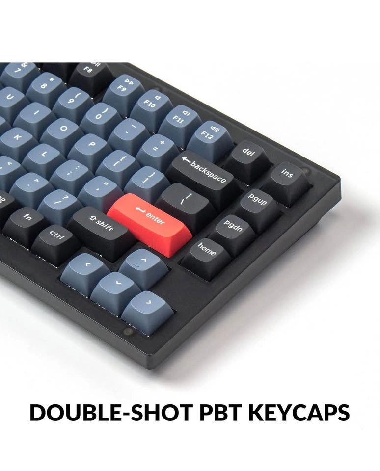 Keychron V1 Wired Custom Mechanical Keyboard – Frosted Black - photo 5