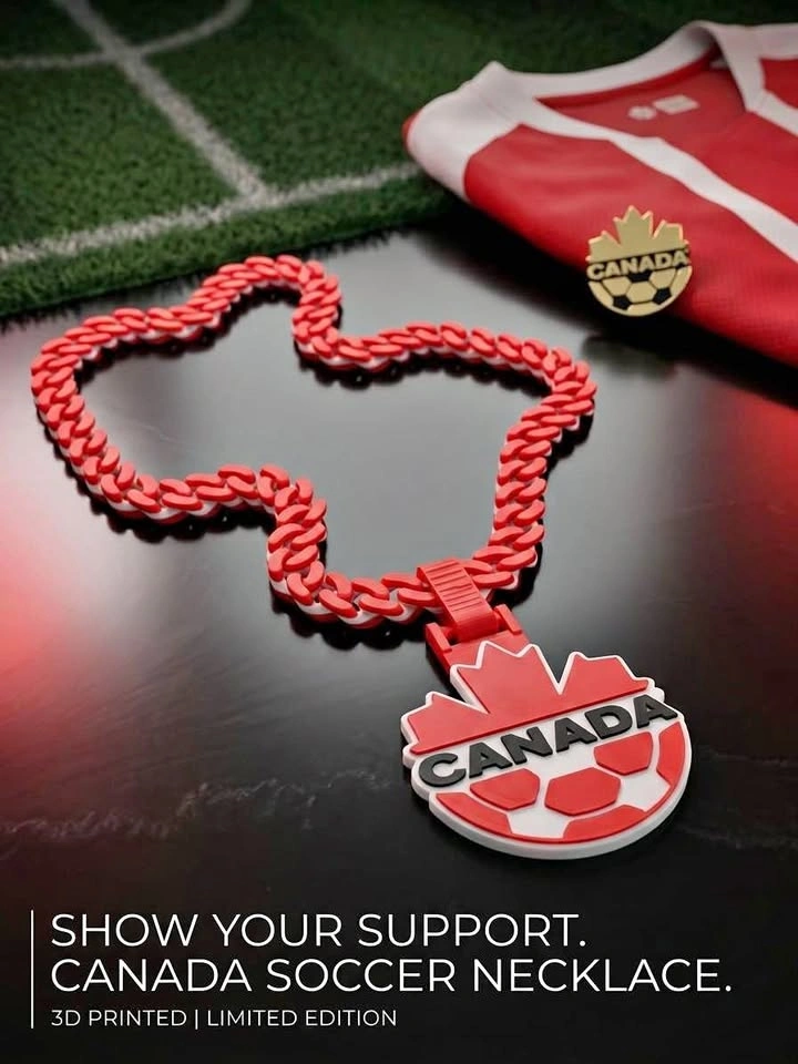 Canada World Cup Necklace - CMNT Chain & Pendant