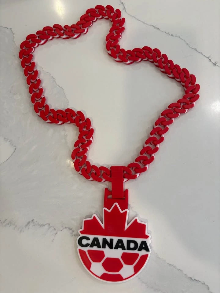 Canada World Cup Necklace - CMNT Chain & Pendant - photo 2