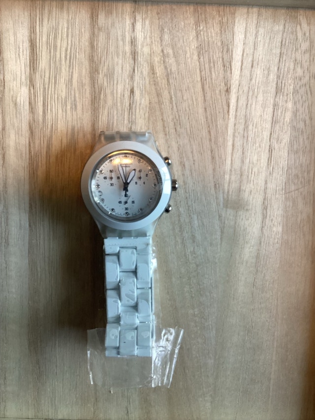 Swatch Chronograph White Watch - photo 4