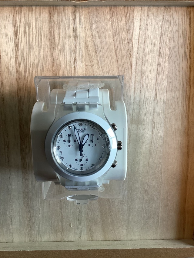 Swatch Chronograph White Watch - photo 5
