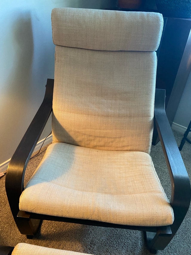 IKEA POANG Armchair and Ottoman - photo 4