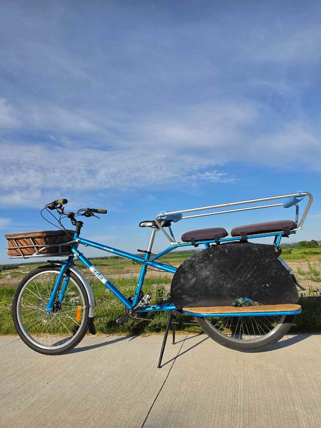 Family Cargo Bike – Carry 2 Kids – School Runs, Beach & Weekend