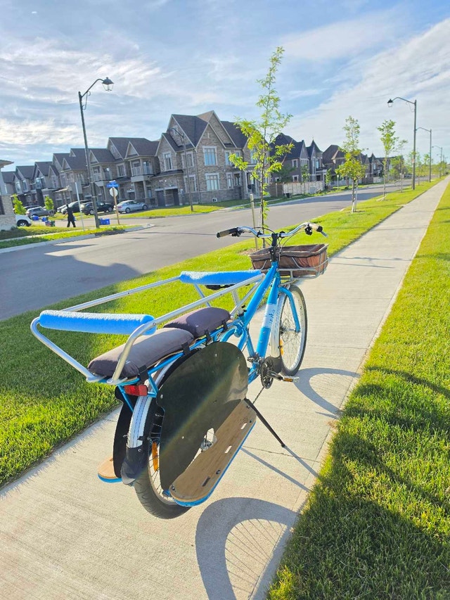 Family Cargo Bike – Carry 2 Kids – School Runs, Beach & Weekend - photo 2