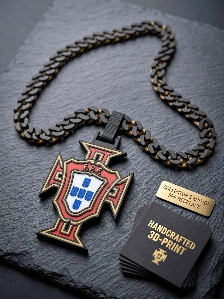 Portugal FPF 3D Printed Chain Necklace