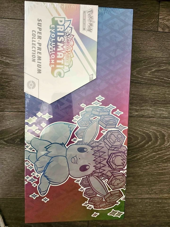 Pokémon Scarlet & Violet Prismatic Evolutions Super-Premium Coll