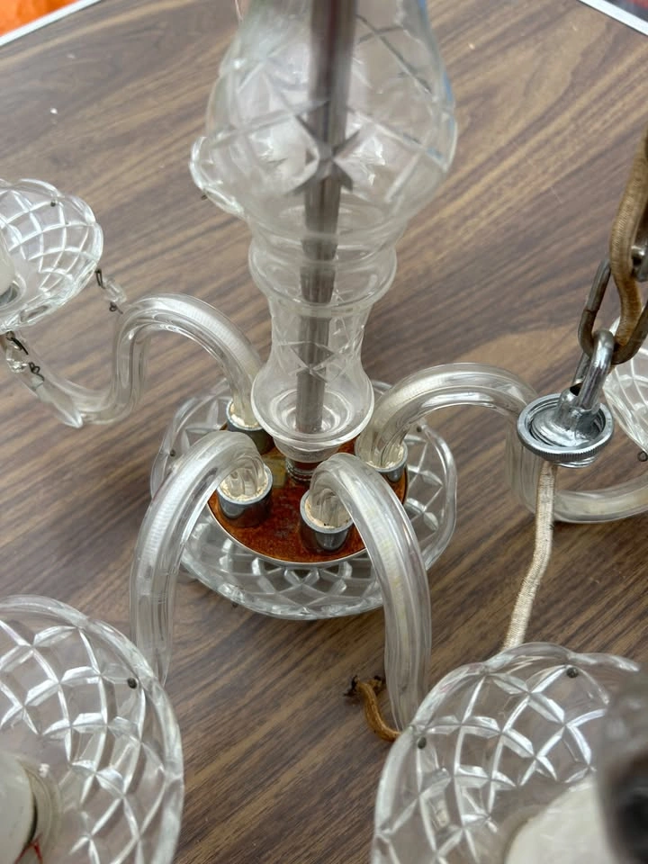Glass Chandelier - photo 2