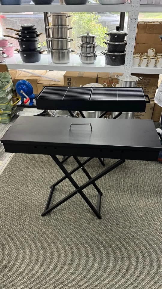 Portable Folding Charcoal BBQ Grill - photo 3