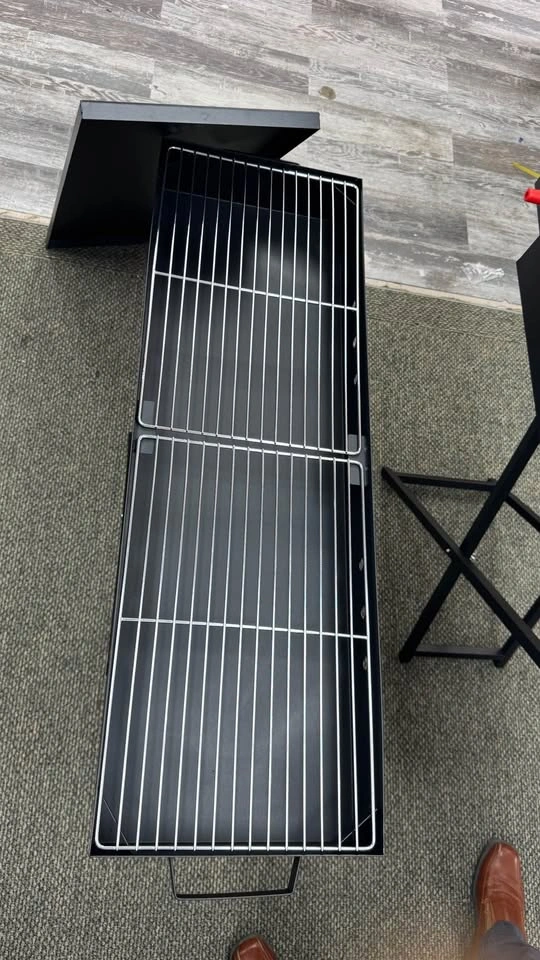 Portable Folding Charcoal BBQ Grill - photo 4