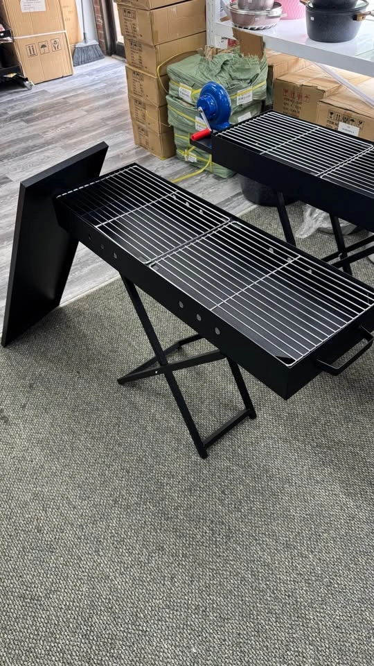 Portable Folding Charcoal BBQ Grill - photo 5