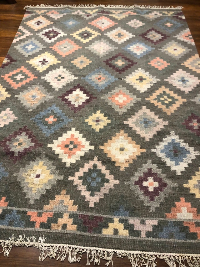 IKEA Handmade wool kilim Rug - photo 2