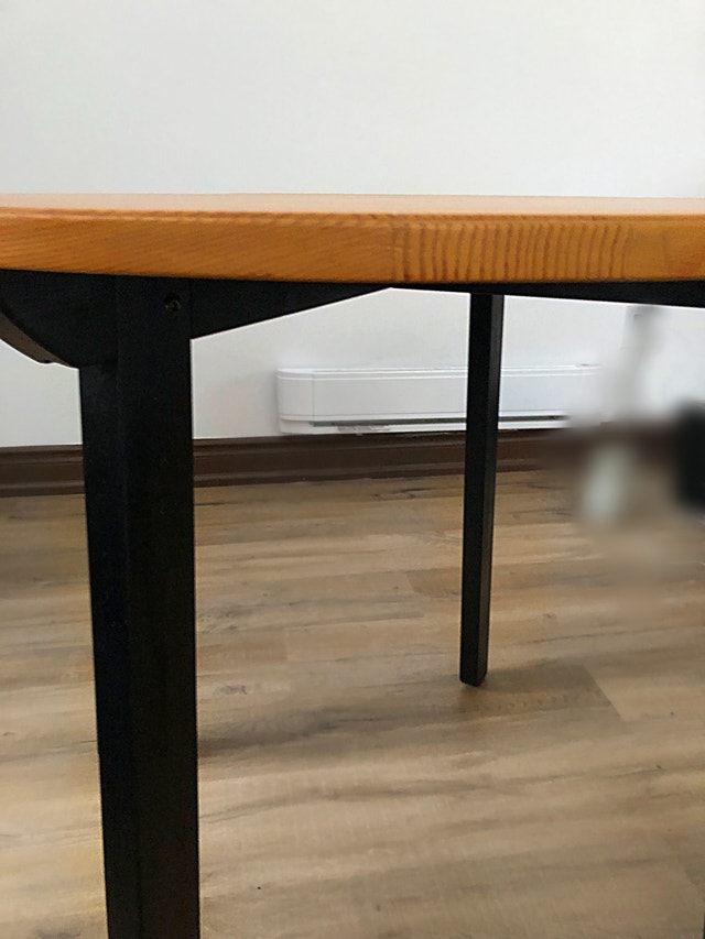 IKEA Classic GAMLARED Pine wood Round Dining Table - photo 2