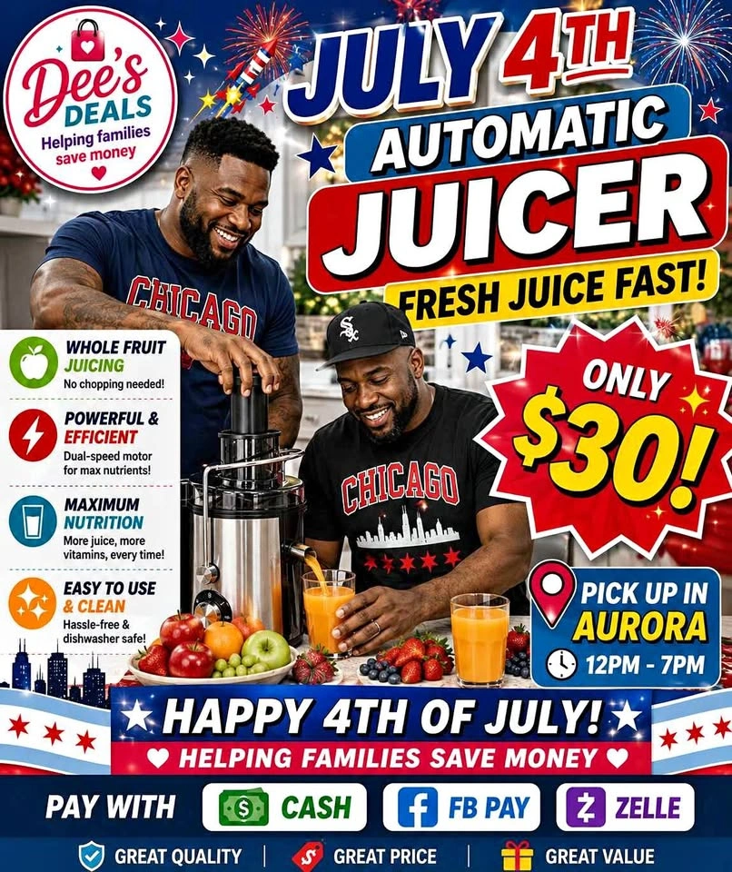 Automatic Juicer BRAND NEW IN BOX ONLY $30