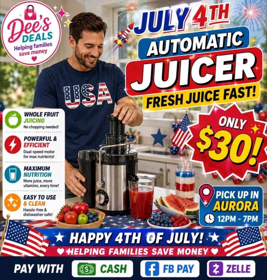 Automatic Juicer BRAND NEW IN BOX ONLY $30 - photo 2