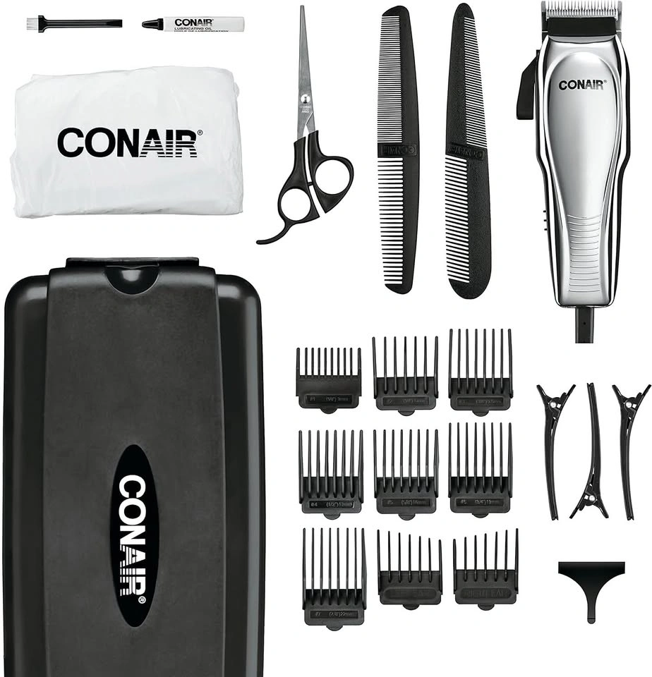 Conair 21-Piece Chrome Custom Haircut Kit