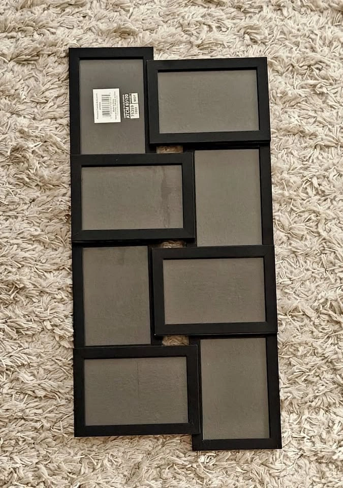 Black Collage Frame 4" x 6"