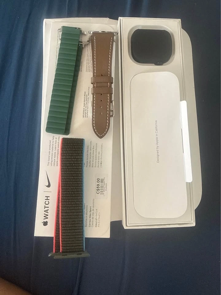 Apple Watch Series 10 GPS 46MM with Extra Bands like New - photo 4