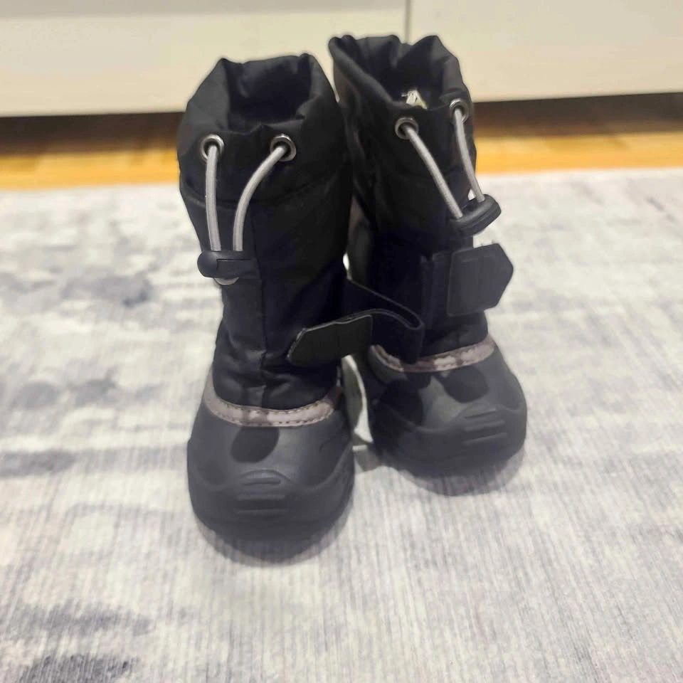 Kamik Toddler Waterproof Winter boots - Black, Size 5