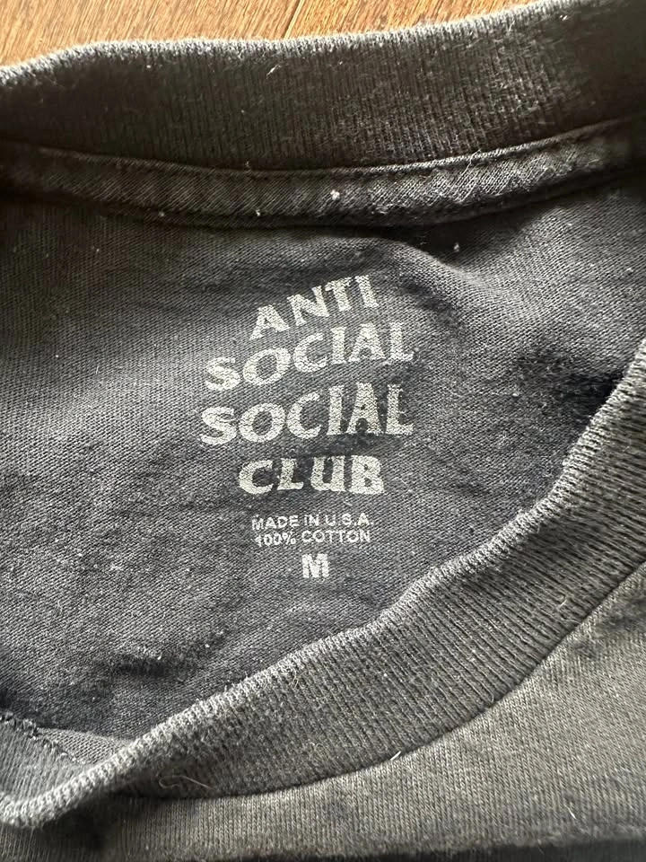 Authentic Anti Social Social Club T-shirt - photo 3