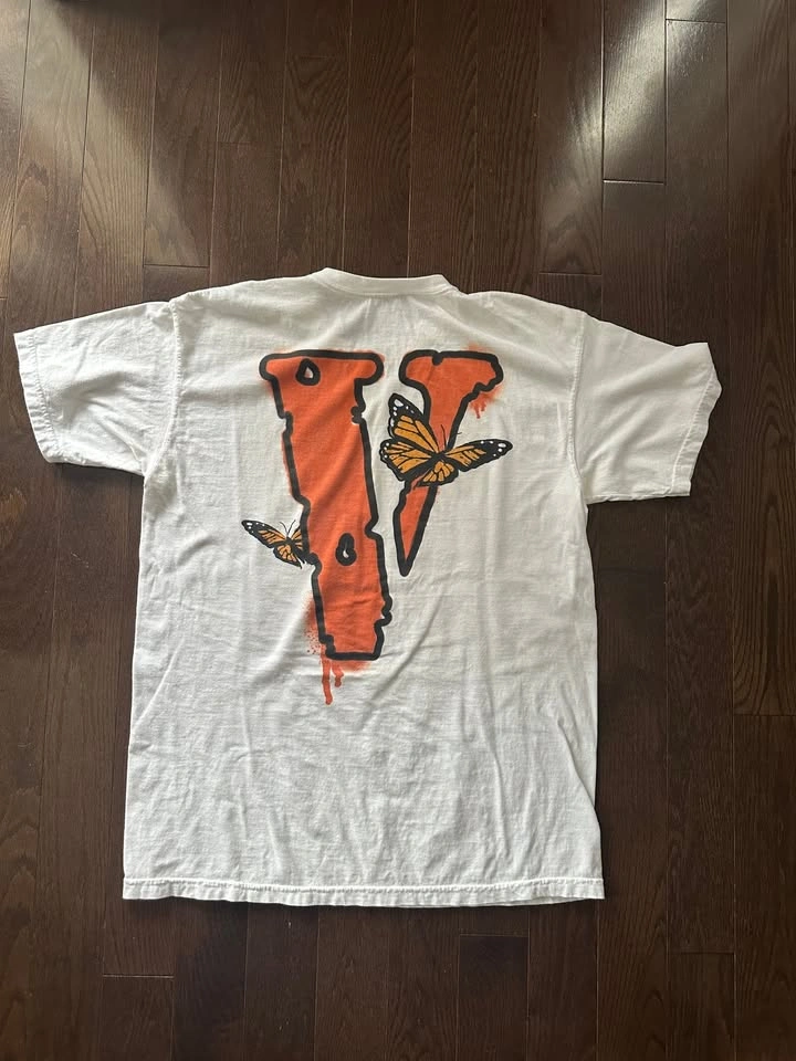 Juice WRLD X Vlone Butterfly T-shirt - photo 2