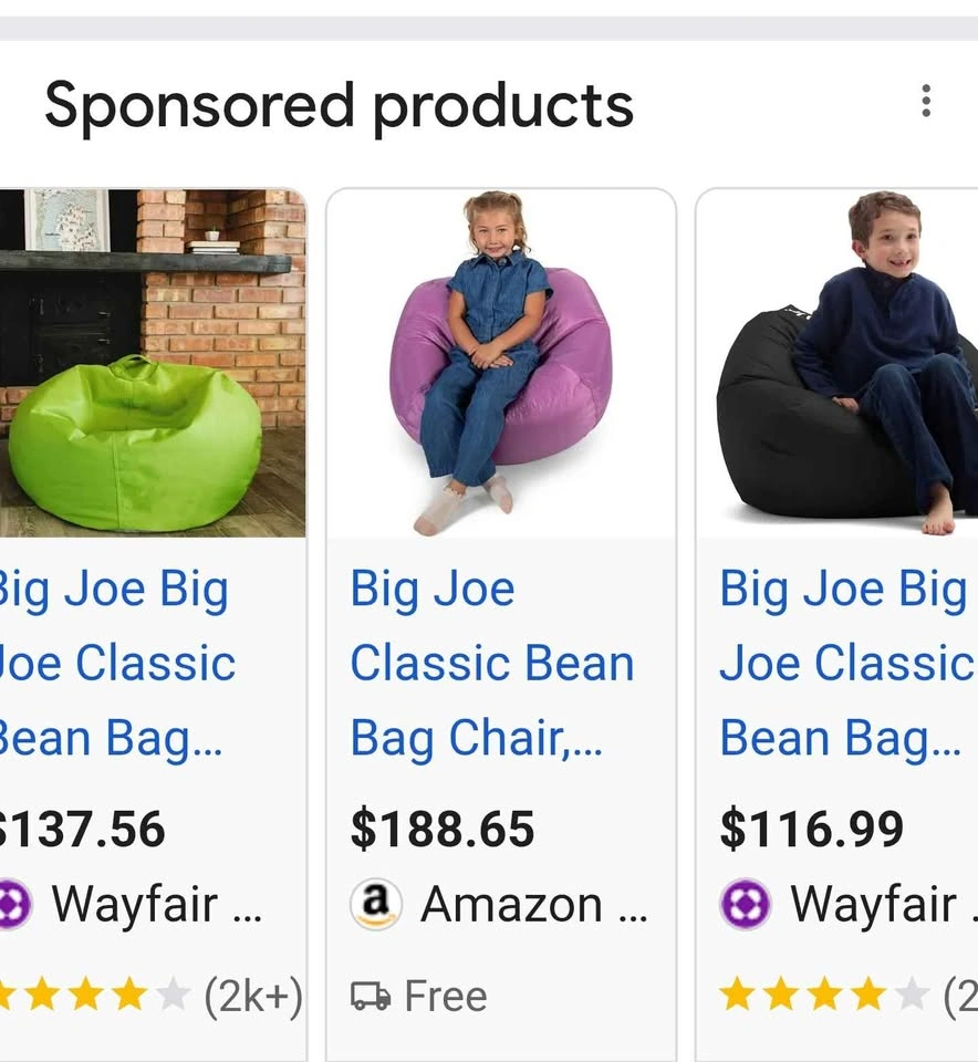 Big Joe Classic Bean Bag Chair - photo 3