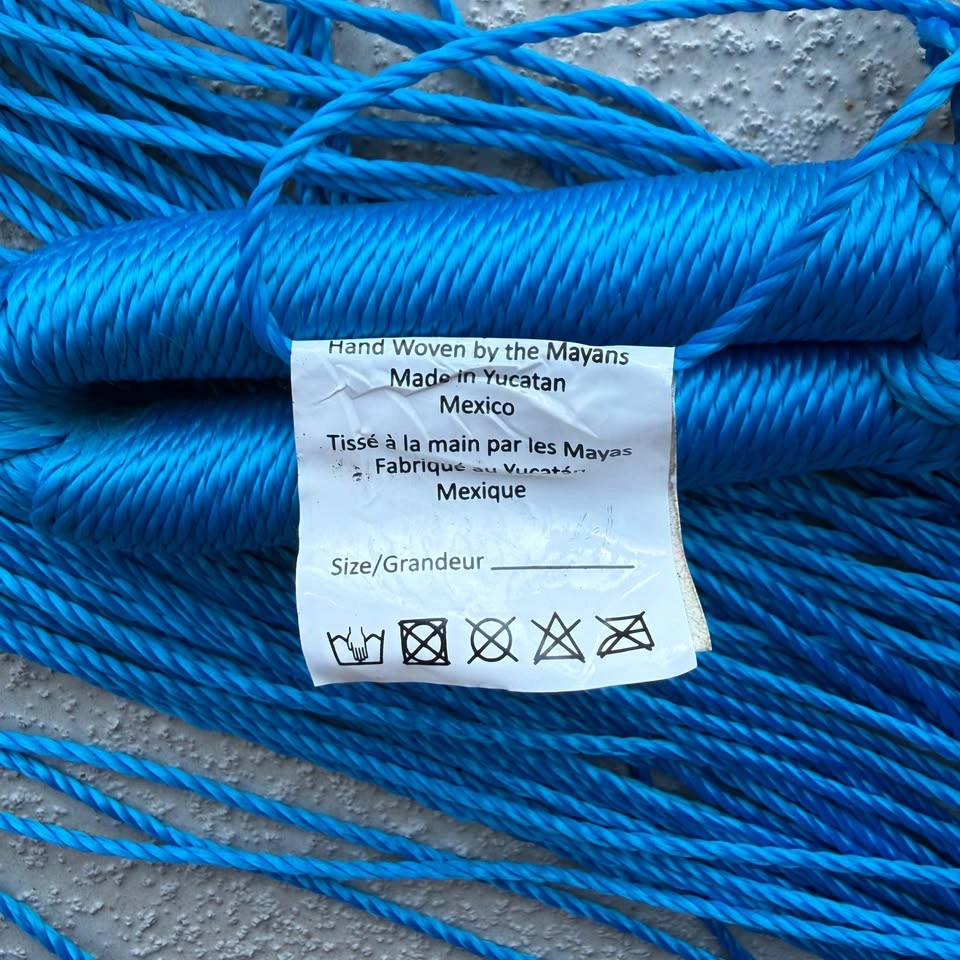 Hand-Woven Hammock with straps - XL size - photo 2