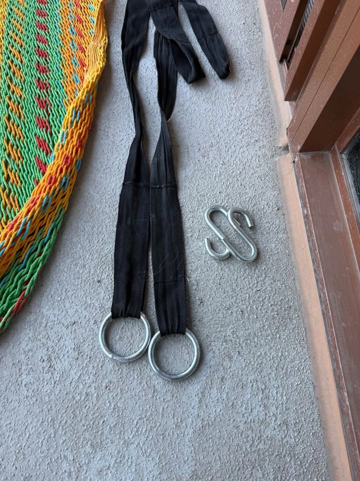 Hand-Woven Hammock with straps - XL size - photo 3