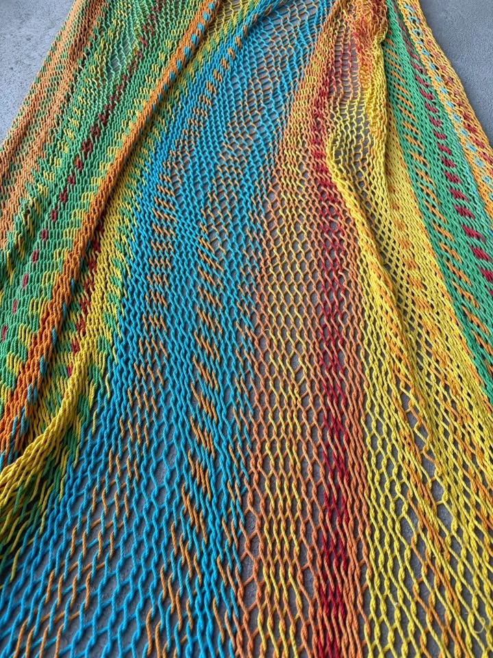 Hand-Woven Hammock with straps - XL size - photo 4