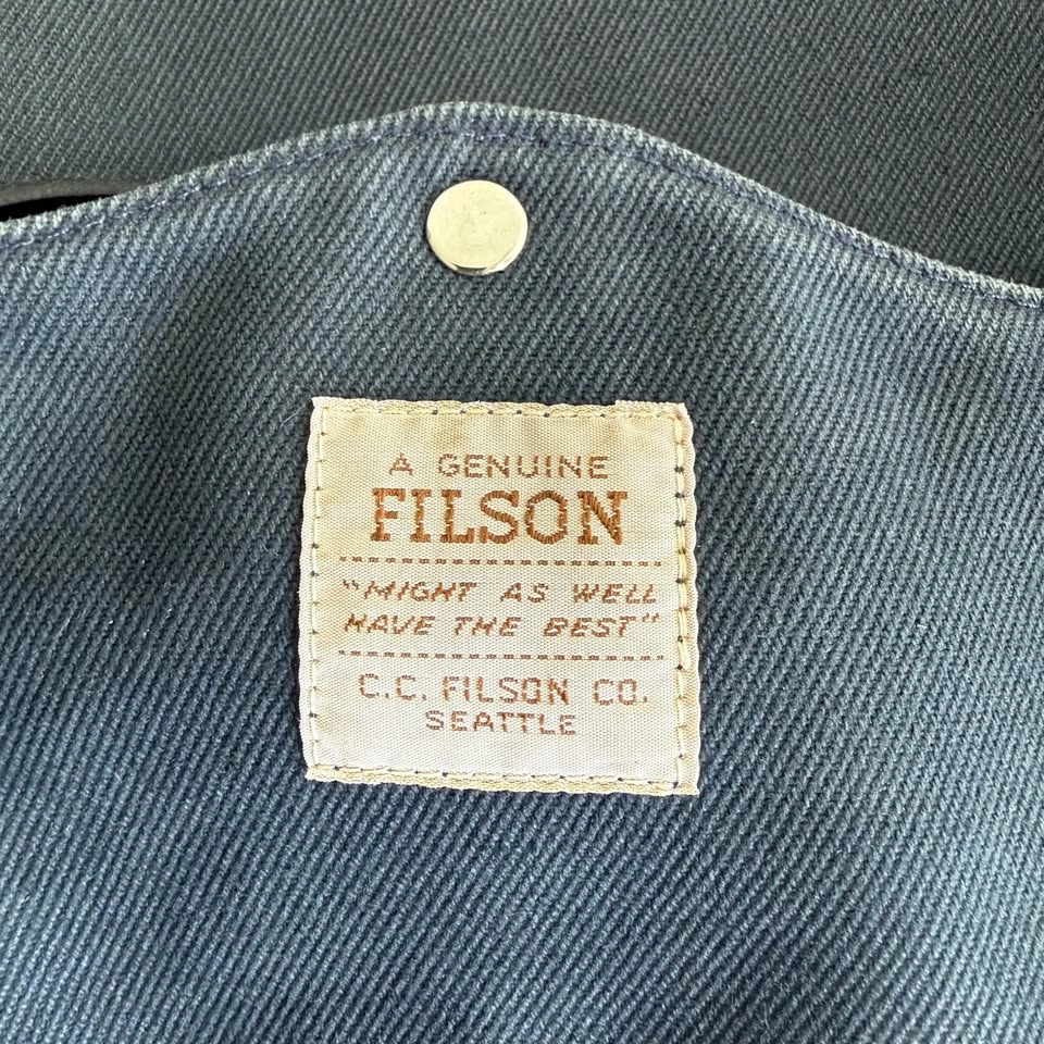 Filson Rugged Twill Original Briefcase - dark blue - photo 2