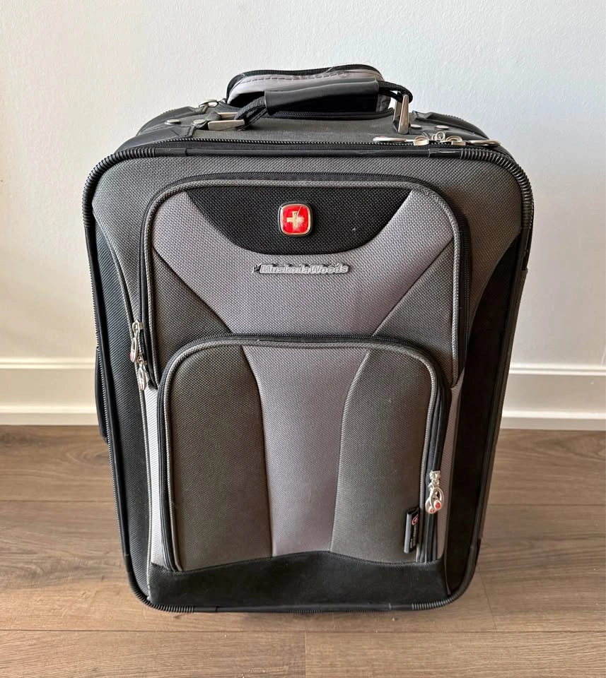 SwissGear carry-on luggage suitcase