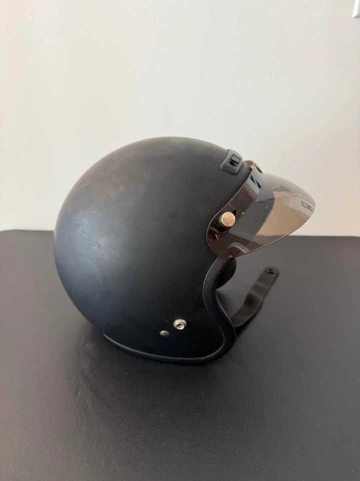 Zeus matte black open face helmet - L/XL - photo 5