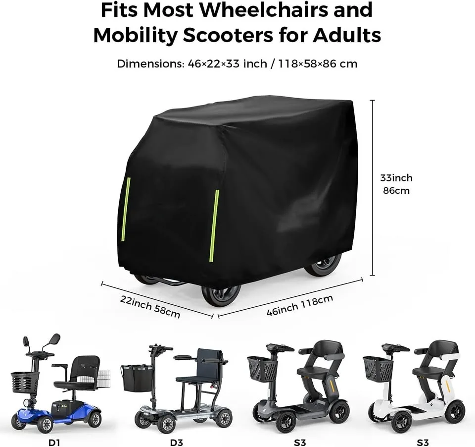 Mobility Scooter Protect Cover, Univ, All-Weather thumbnail