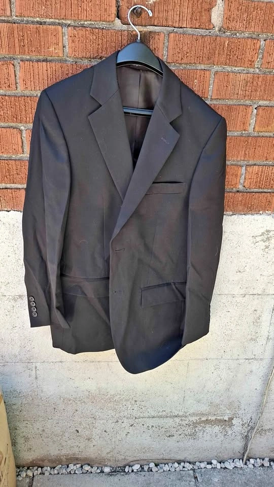 Mens Charcoal Suit