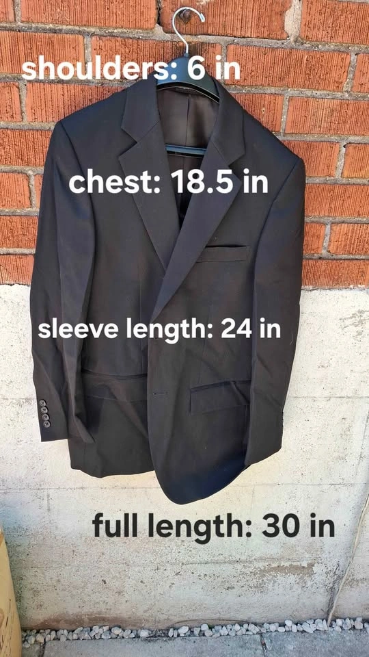 Mens Charcoal Suit - photo 2