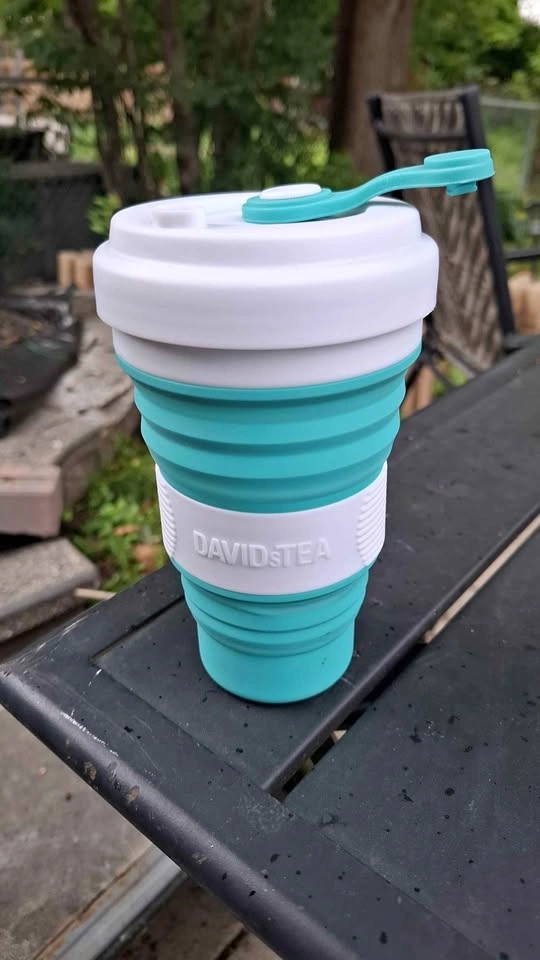 David's Tea Collapsible Iced Tea Travel Mug