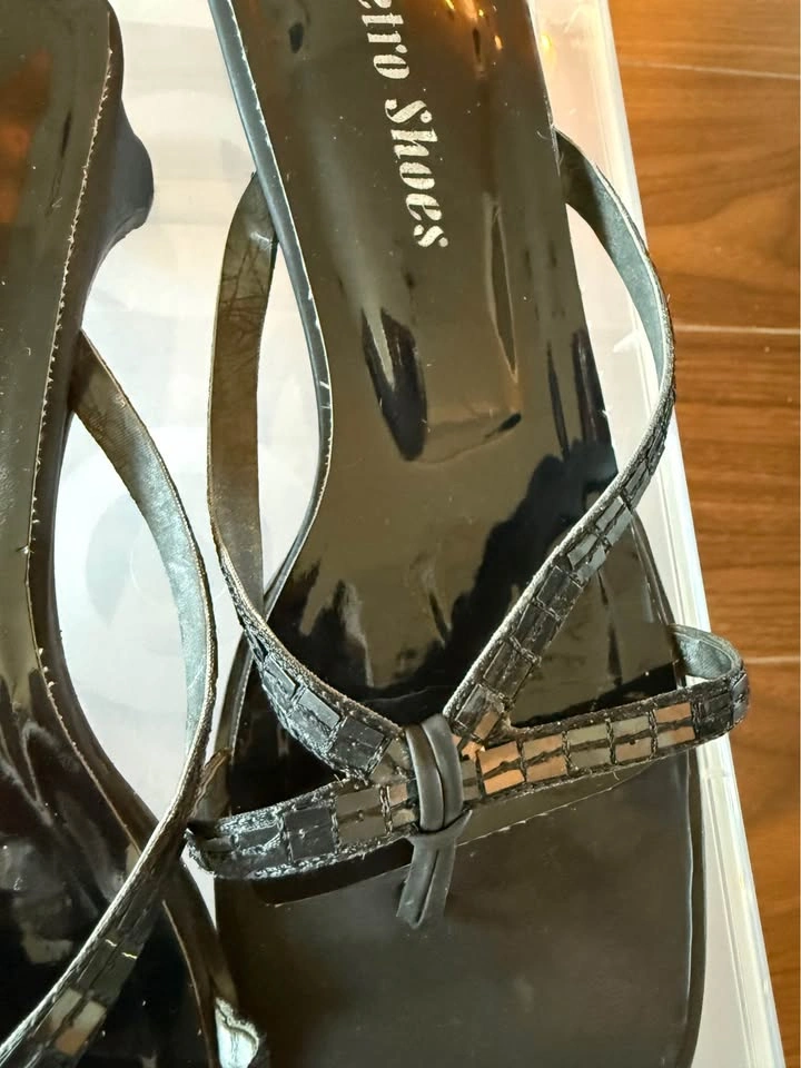 Womens Black Sandals - photo 2