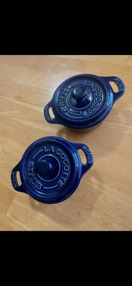 Staub Dark Blue (Sapphire) La Cocotte Duo - photo 2