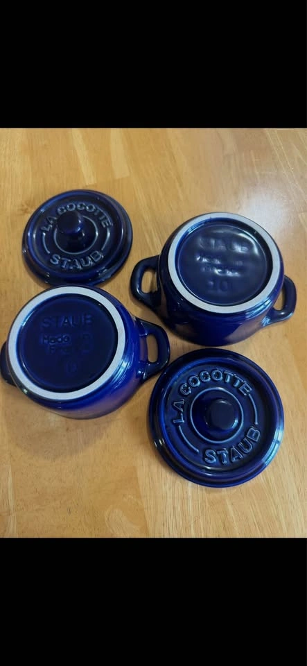 Staub Dark Blue (Sapphire) La Cocotte Duo - photo 5