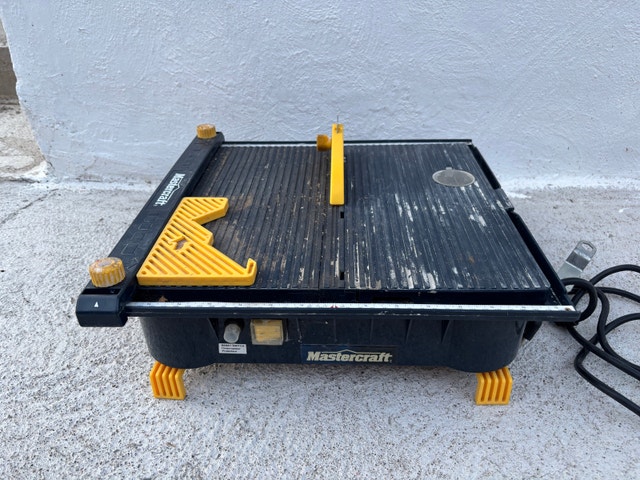 Mastercraft Tile Saw