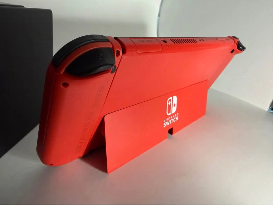Modded Nintendo Switch OLED Super Mario Edition Bundle - photo 3