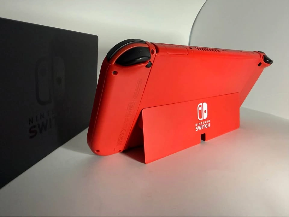 Modded Nintendo Switch OLED Super Mario Edition Bundle - photo 4